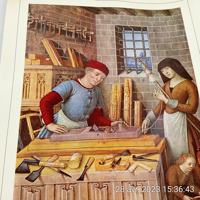 Voir photo 3 de Affiche éditions scolaires CDN - L'atelier du menuisier Affiche éditions scolaires CDN - L'atelier du menuisier Bon état reconditionné photo 3