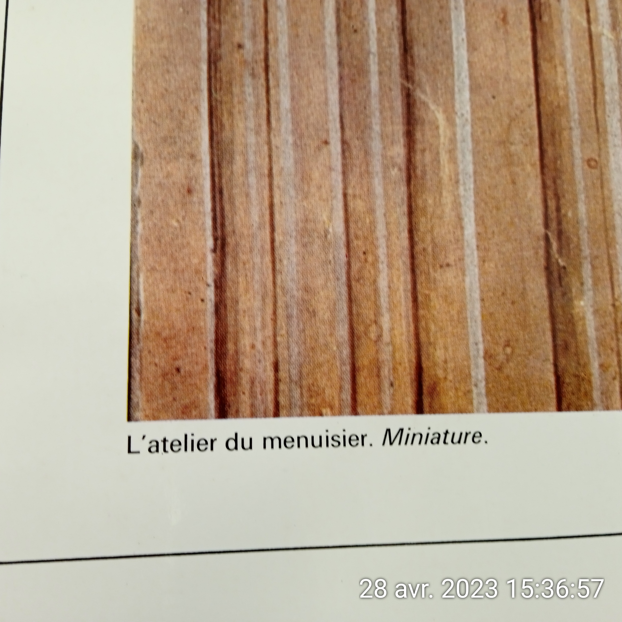 Voir photo 5 de Affiche éditions scolaires CDN - L'atelier du menuisier Affiche éditions scolaires CDN - L'atelier du menuisier Bon état reconditionné photo 5