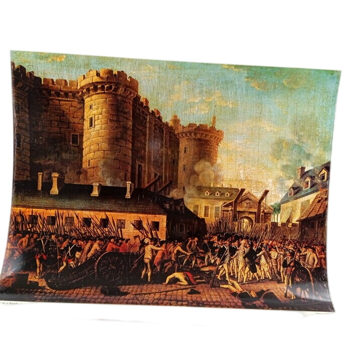 Acheter Affiche éditions scolaires Chaix - La prise de la Bastille Bon état - 10,50 € Affiche éditions scolaires Chaix - La prise de la Bastille Bon état reconditionné disponible sur Label Emmaüs