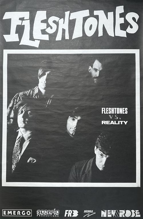 Affiche - Fleshtones - Vs Reality - 1987 - 80x120cm État correct N/A reconditionné disponible sur Fnac