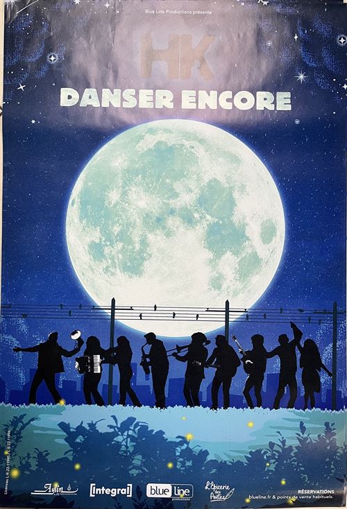 Affiche - HK et les Saltimbanks - Danser Encore - 70x100cm État correct N/A reconditionné disponible sur Fnac