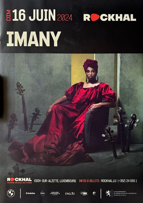 Acheter Affiche - Imany - Concert Luxembourg 2024 - 60x86cm État correct - 17,99 € Affiche - Imany - Concert Luxembourg 2024 - 60x86cm État correct N/A reconditionné disponible sur Fnac