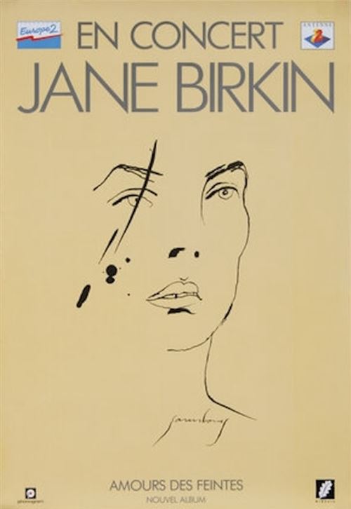 Affiche - Jane Birkin - Amours des feintes - 80x120cm État correct N/A reconditionné disponible sur Fnac