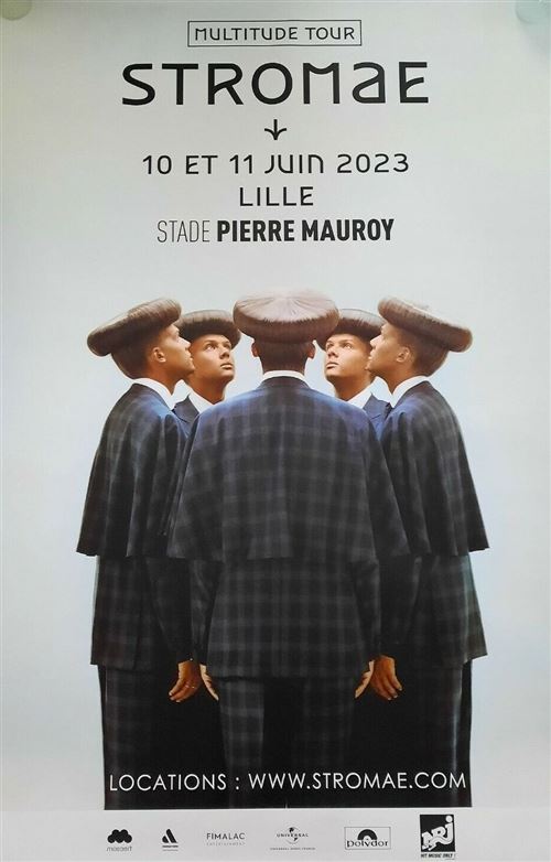 Affiche - Stromae - Multitude Tour - 120x170cm État correct - 59,99 € Affiche - Stromae - Multitude Tour - 120x170cm État correct reconditionné disponible sur Fnac
