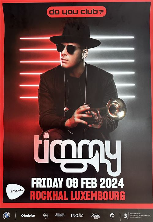 Affiche - Timmy - Concert 2024 - 60x85cm État correct N/A reconditionné disponible sur Fnac