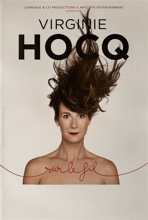 Affiche - Virginie HOCQ - Sur le Fil - Visuel B - 40x60cm État correct N/A reconditionné disponible sur Fnac