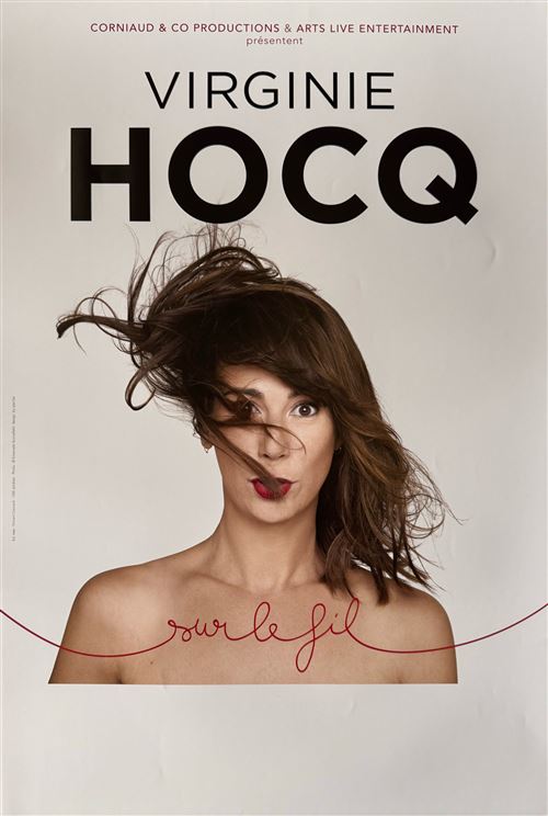 Affiche - Virginie HOCQ - Sur le Fil - Visuel C - 40x60cm État correct N/A reconditionné disponible sur Fnac