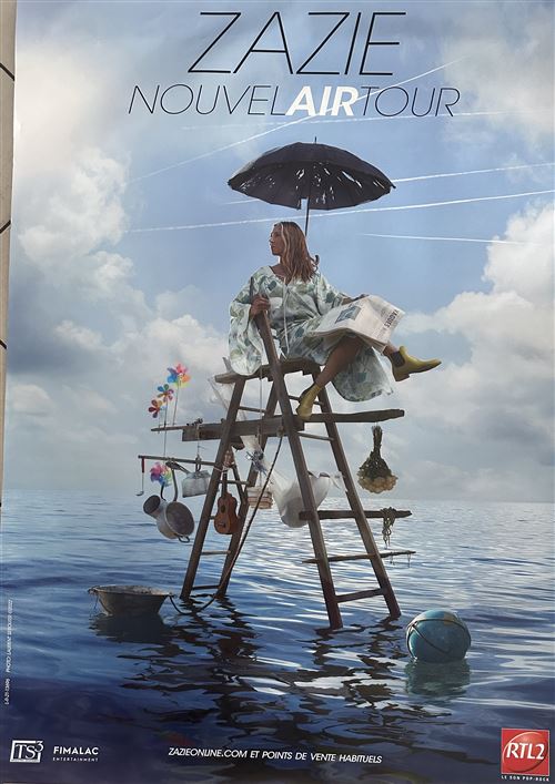 Acheter Affiche - ZAZIE - Nouvel Air Tour - 82x120cm État correct - 20,99 € Affiche - ZAZIE - Nouvel Air Tour - 82x120cm État correct N/A reconditionné disponible sur Fnac