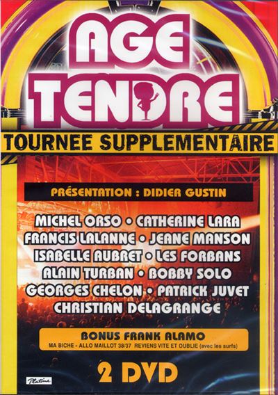 Acheter Age tendre La tournée supplémentaire DVD État correct - 16,00 € Age tendre La tournée supplémentaire DVD État correct reconditionné disponible sur Fnac
