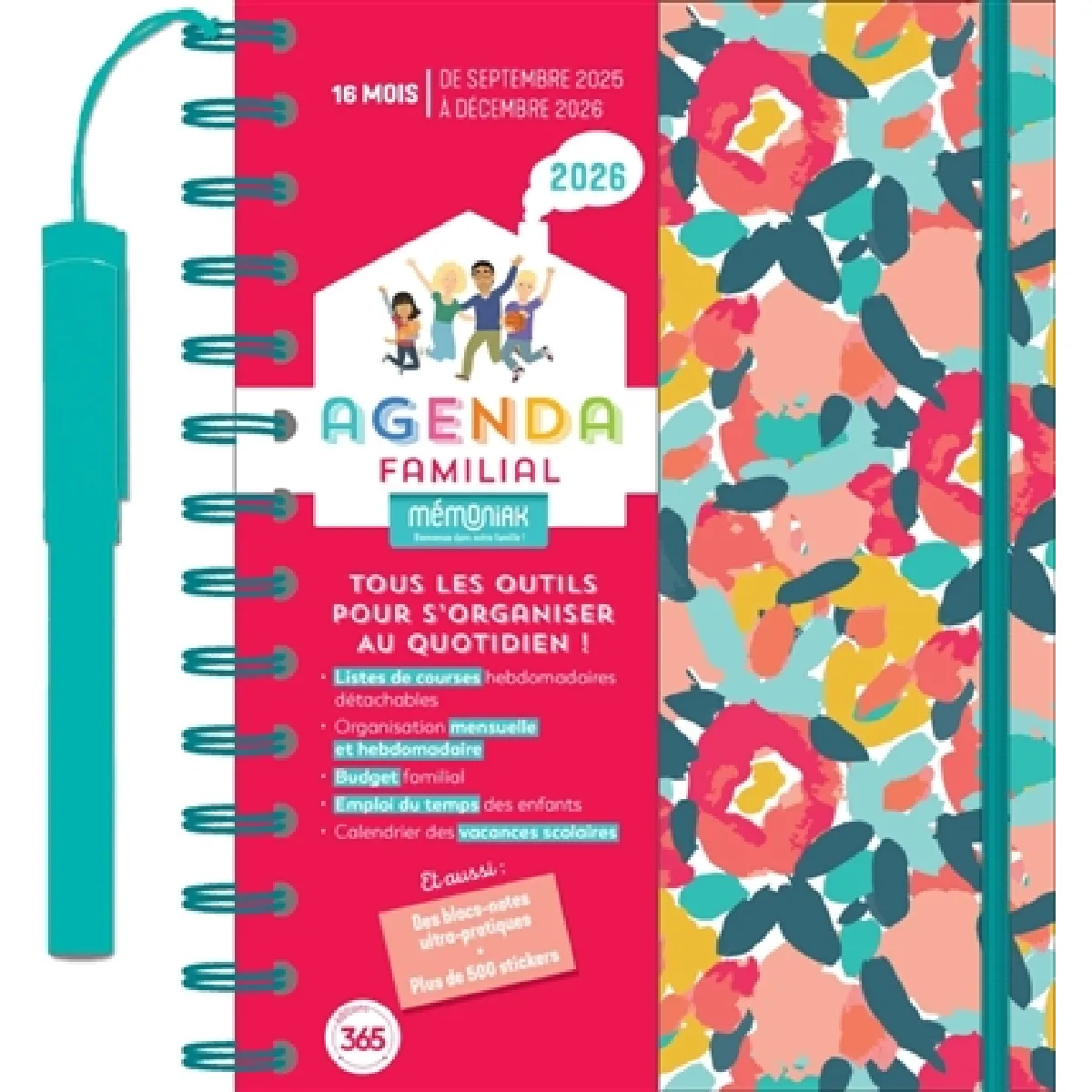 Agenda familial Mémoniak 2026 : 16 mois, de septembre 2025 à décembre 2026 : tous les outils pour s'organiser au quotidien ! État correct - 10,29 € Agenda familial Mémoniak 2026 : 16 mois, de septembre 2025 à décembre 2026 : tous les outils pour s'organiser au quotidien ! État correct N/A (Il ne s'agit pas d'une marque reconditionné disponible sur Rue du Commerce Seconde Vie