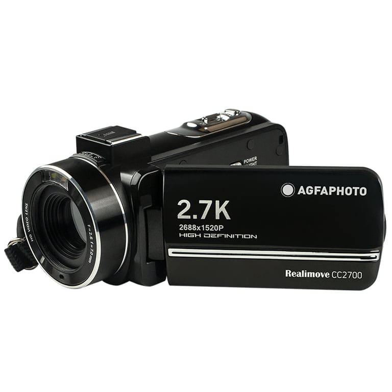 AgfaPhoto CC2700 Caméscope portatif 24 MP CMOS Noir - Excellent état Parfait état Agfa Photo reconditionné disponible sur Pixmania