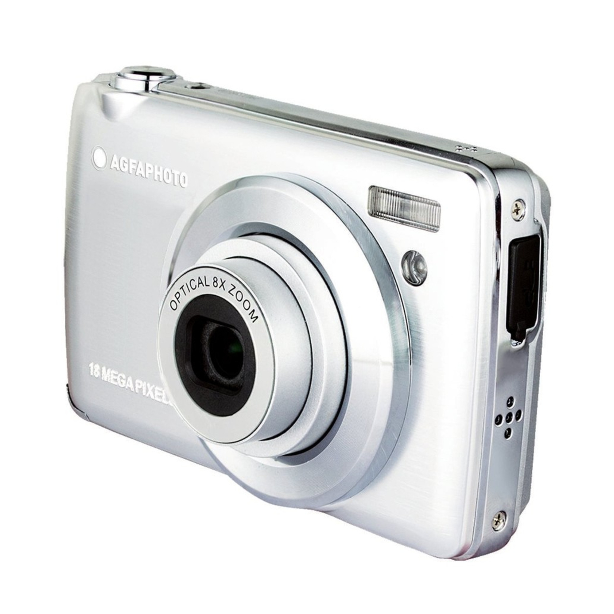 AgfaPhoto Compact DC8200 1/3.2  Appareil-photo compact 18 MP CMOS 4896 x 3672 pixels Argent - Excellent état Parfait état Agfa Photo reconditionné disponible sur Pixmania