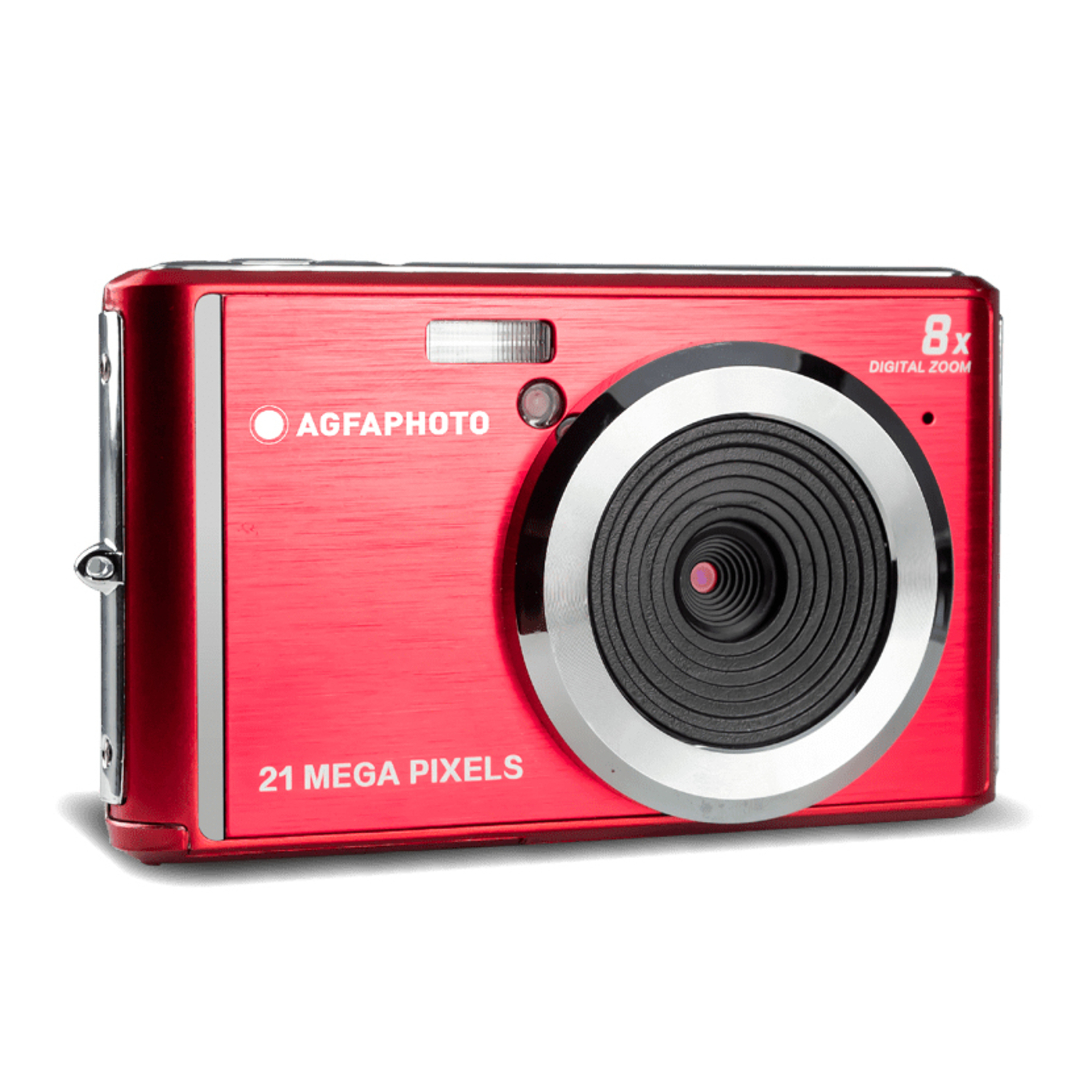 AgfaPhoto Realishot DC5200 Appareil-photo compact 21 MP CMOS 5616 x 3744 pixels Rouge - Excellent état Parfait état Agfa Photo reconditionné disponible sur Pixmania