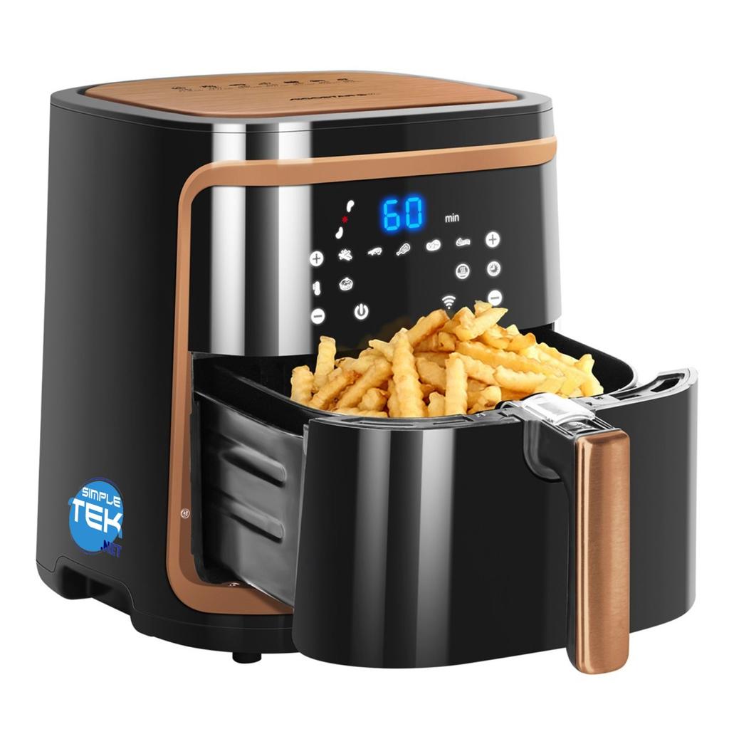 Aigostar Air Fryer Pro Smart Cube Pro Air Fryer, Wi-Fi, 7 Presets, 80-200°C, 60 min timer Reconditionné Aigostar reconditionné disponible sur Backmarket