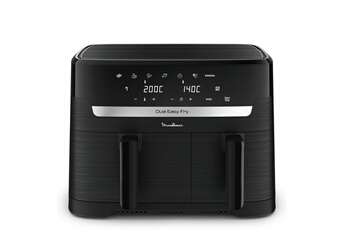 Air Fryer Easy Fry Dual 2 tiroirs EZ901N20 Bon état - 132,99 € Air Fryer Easy Fry Dual 2 tiroirs EZ901N20 Bon état Moulinex reconditionné disponible sur Darty