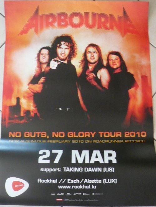 Airbourne - 50x70 cm - AFFICHE / POSTER État correct N/A reconditionné disponible sur Fnac