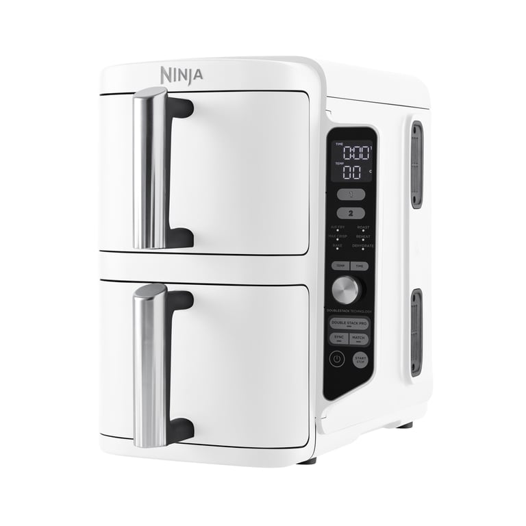 Airfryer Ninja Double Stack XL 9,5 L Blanche SL400EUWH - Excellent état Parfait état Ninja reconditionné disponible sur Pixmania