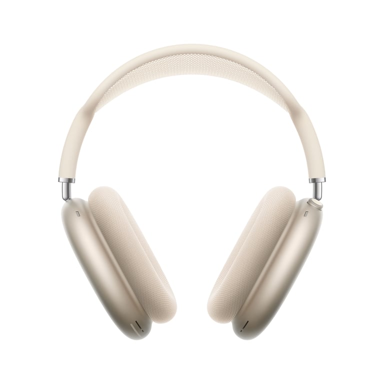 AirPods Max (2024), Casque Sans fil, USB Type-C Bluetooth, Lumière stellaire - Excellent état Parfait état reconditionné disponible sur Pixmania