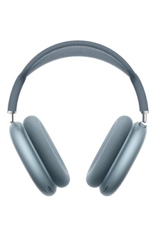 AirPods Max Premium à réduction de bruit active Bluetooth Bleu ciel Reconditionné Bon état Apple reconditionné disponible sur Darty | Dero