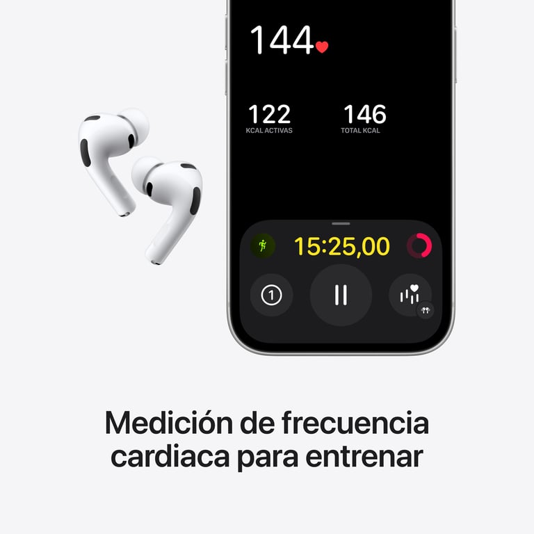 AirPods Pro 2025 (3e génération) - Ecouteurs réduction de bruit, Blanc - Excellent état Parfait état Apple reconditionné photo 3 | Dero