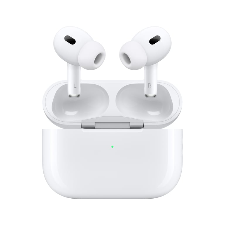 AirPods Pro (2e génération) - Recharge USB-C, Magsafe et sans fil, Blanc - Excellent état Parfait état reconditionné disponible sur Pixmania