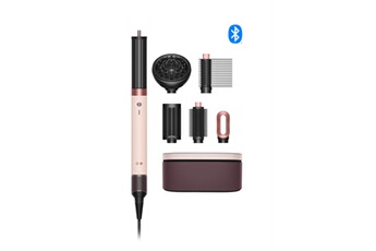 Airwrap Co-anda 2x Cheveux bouclés à frisés Rose Céramique Très bon état Dyson reconditionné disponible sur Darty