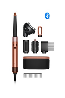 Airwrap i.d. Cheveux bouclés à frisés Edition Gifting Soie Ambrée Bon état Dyson reconditionné disponible sur Darty