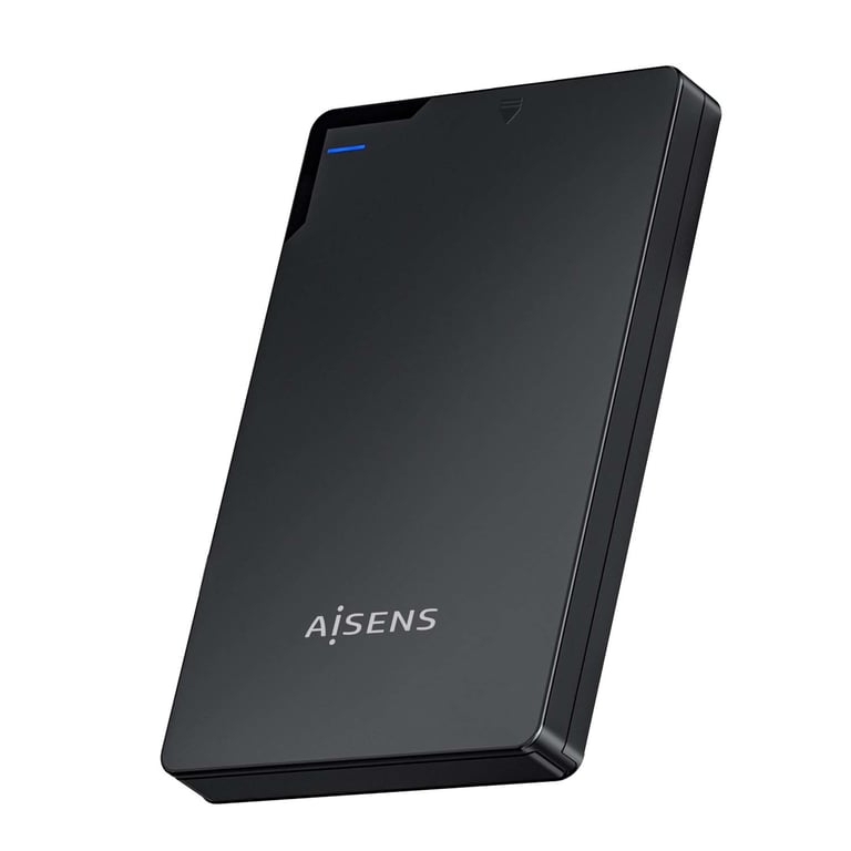 AISENS ASE-2520B Boîtier de disques de stockage Boîtier HDD Noir 2.5  Alimenté par port USB - Bon état Bon état N/A reconditionné photo 2 | Dero