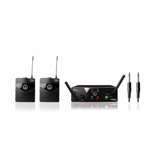 AKG WMS40MIN2/I-ISM - Set complet UHF - version instrument - Bande ISM État correct AKG reconditionné disponible sur Fnac