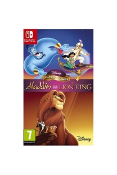Acheter Aladdin et le Roi Lion Remaster Collection Nintendo Switch Très bon état - 29,95 € Aladdin et le Roi Lion Remaster Collection Nintendo Switch Très bon état N/A reconditionné disponible sur Darty