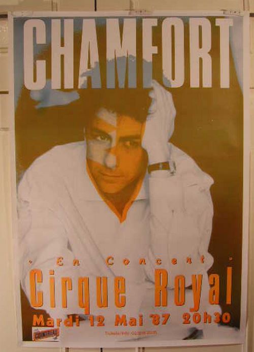 Alain Chamfort - 70x100 cm - AFFICHE / POSTER État correct N/A reconditionné disponible sur Fnac