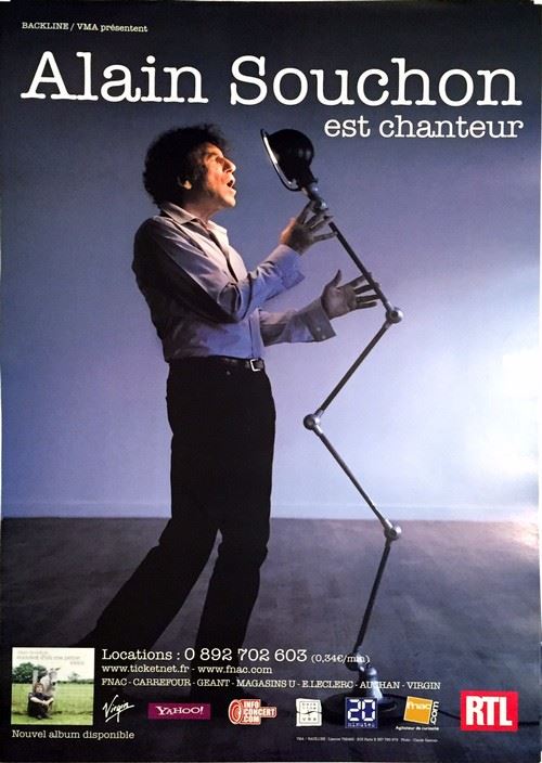 Alain SOUCHON - 40x60 cm - AFFICHE / POSTER État correct N/A reconditionné disponible sur Fnac