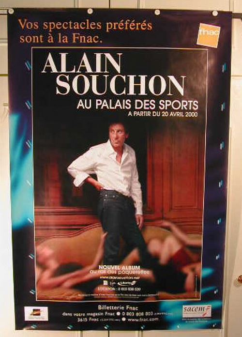 Alain SOUCHON - 80x120 cm - AFFICHE / POSTER État correct reconditionné disponible sur Fnac