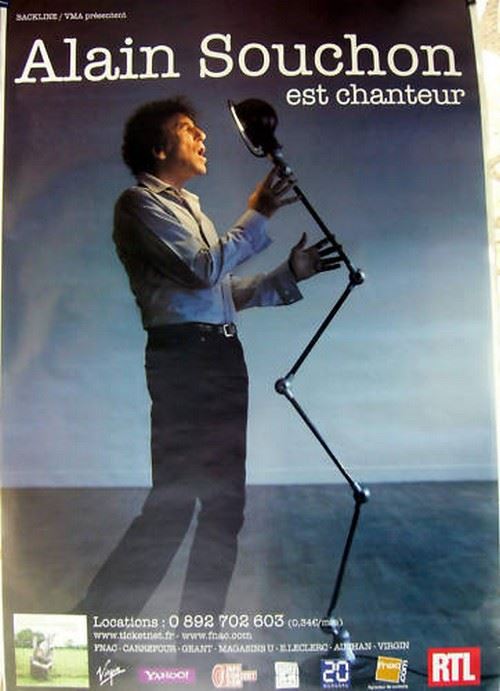 Alain SOUCHON - 80x120 cm - AFFICHE / POSTER État correct reconditionné disponible sur Fnac
