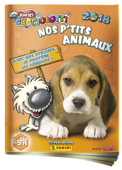Album Amici Cucciolotti Nos p’tits amis les animaux 2018 Panini État correct Panini reconditionné disponible sur Fnac