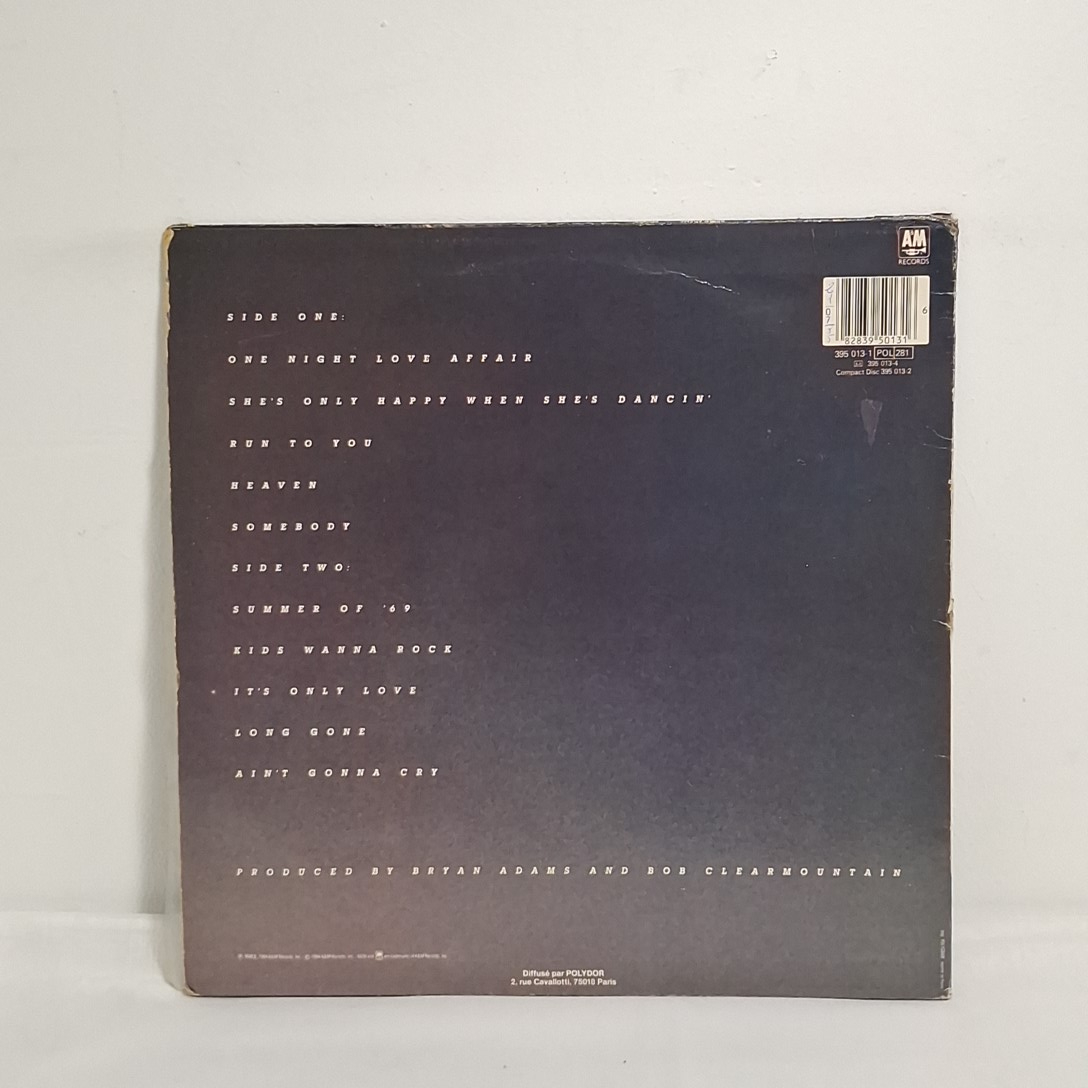 Voir photo 3 de Album Bryan Adams " Reckless" en vinyle 33t Album Bryan Adams " Reckless" en vinyle 33t État correct reconditionné photo 3
