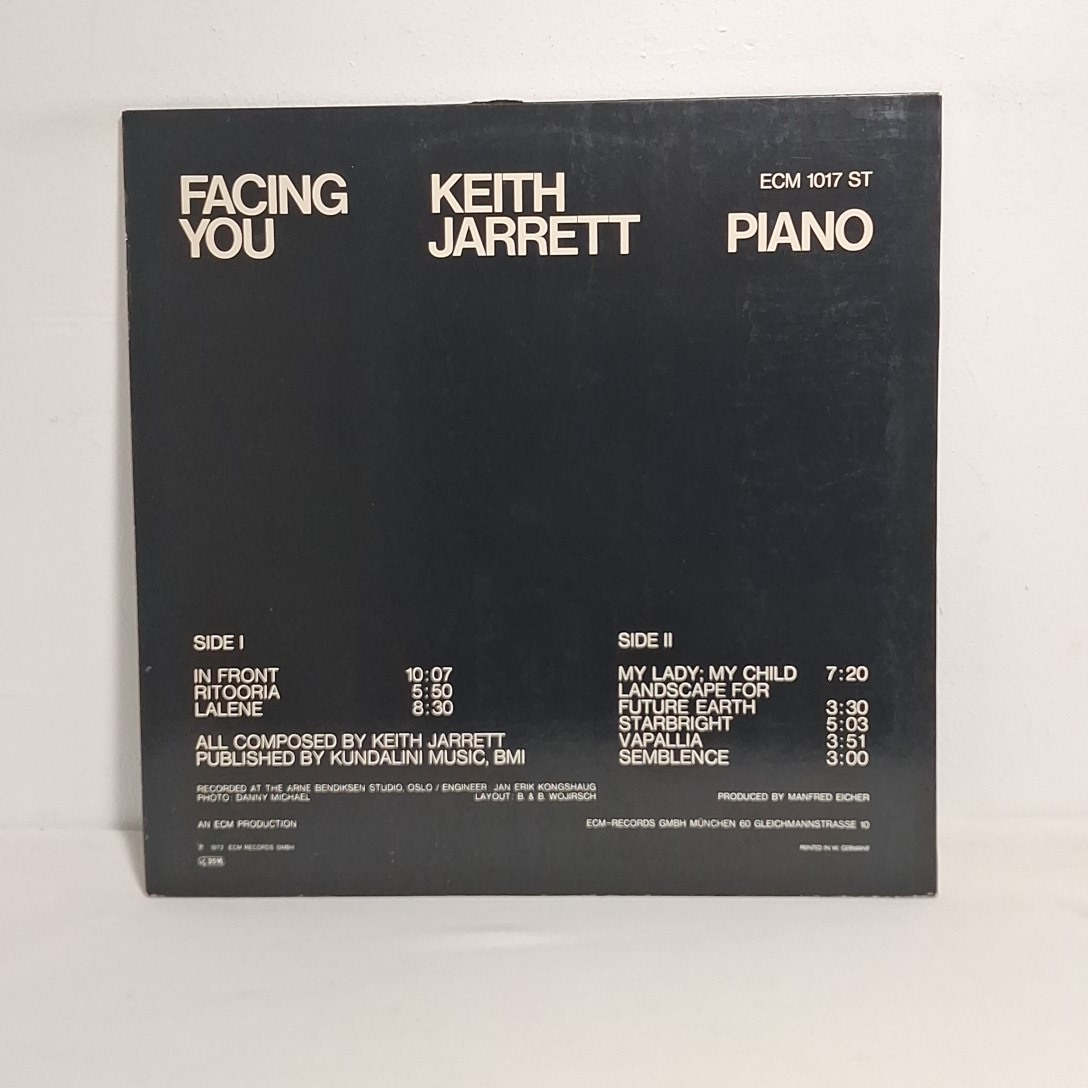 Voir photo 3 de Album Keith Jarrett" Facing you" en vinyle 33t Album Keith Jarrett" Facing you" en vinyle 33t État correct reconditionné photo 3