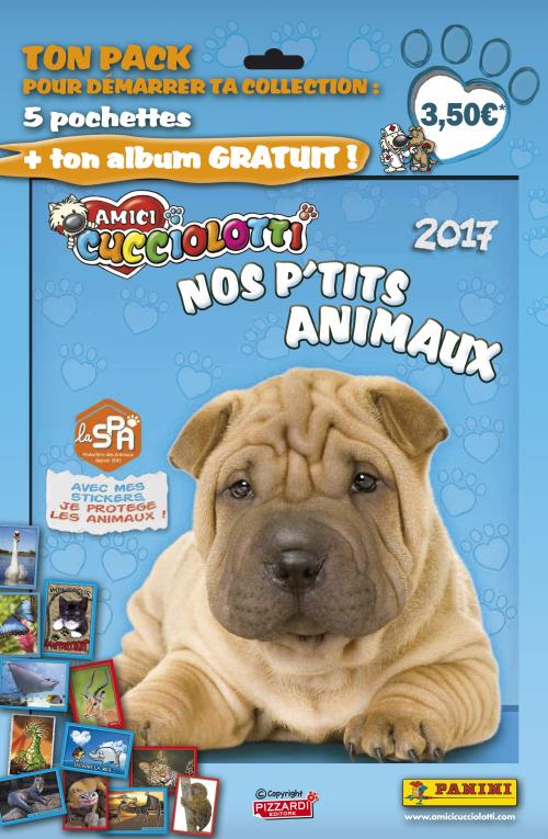 Album Panini Amici Cucciolotti Nos P'Tits Animaux + 5 pochettes 2017 État correct Panini reconditionné disponible sur Fnac