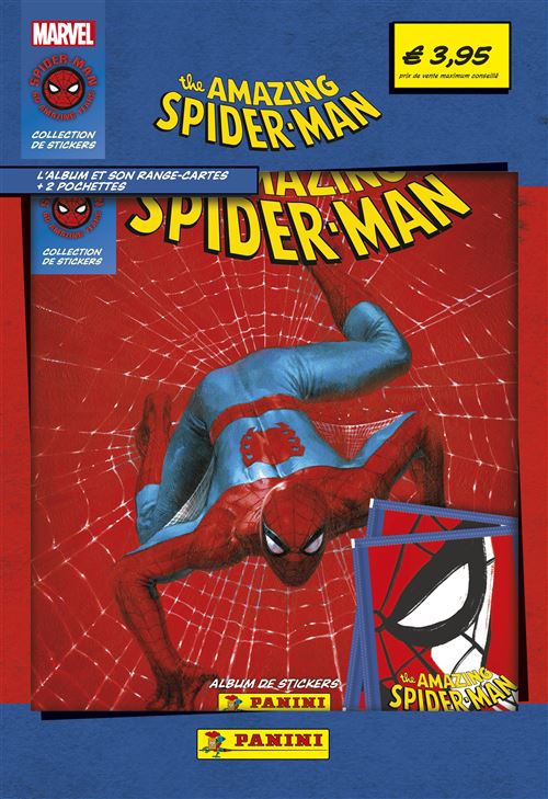 Album Panini Spiderman 60e anniversaire avec Range cartes État correct Panini reconditionné disponible sur Fnac