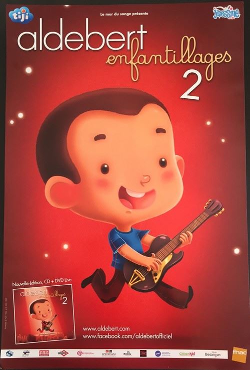 Aldebert - 40x60 cm - AFFICHE / POSTER État correct - 17,99 € Aldebert - 40x60 cm - AFFICHE / POSTER État correct N/A reconditionné disponible sur Fnac