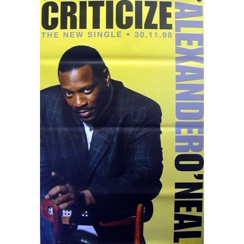 Alexander O'Neal - 100x150 cm - AFFICHE / POSTER État correct N/A reconditionné disponible sur Fnac