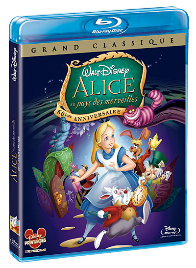 Alice au Pays des Merveilles Edition du 60ème Anniversaire Blu-ray État correct reconditionné disponible sur Fnac