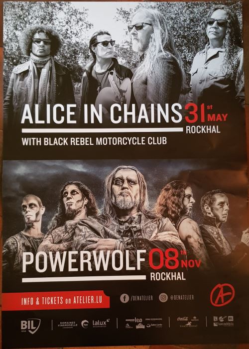 Alice In Chains - Concert 2019 - AFFICHE État correct reconditionné disponible sur Fnac