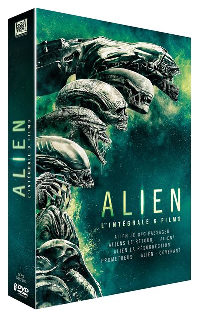 Alien L'intégrale Coffret des 6 films DVD État correct reconditionné disponible sur Fnac