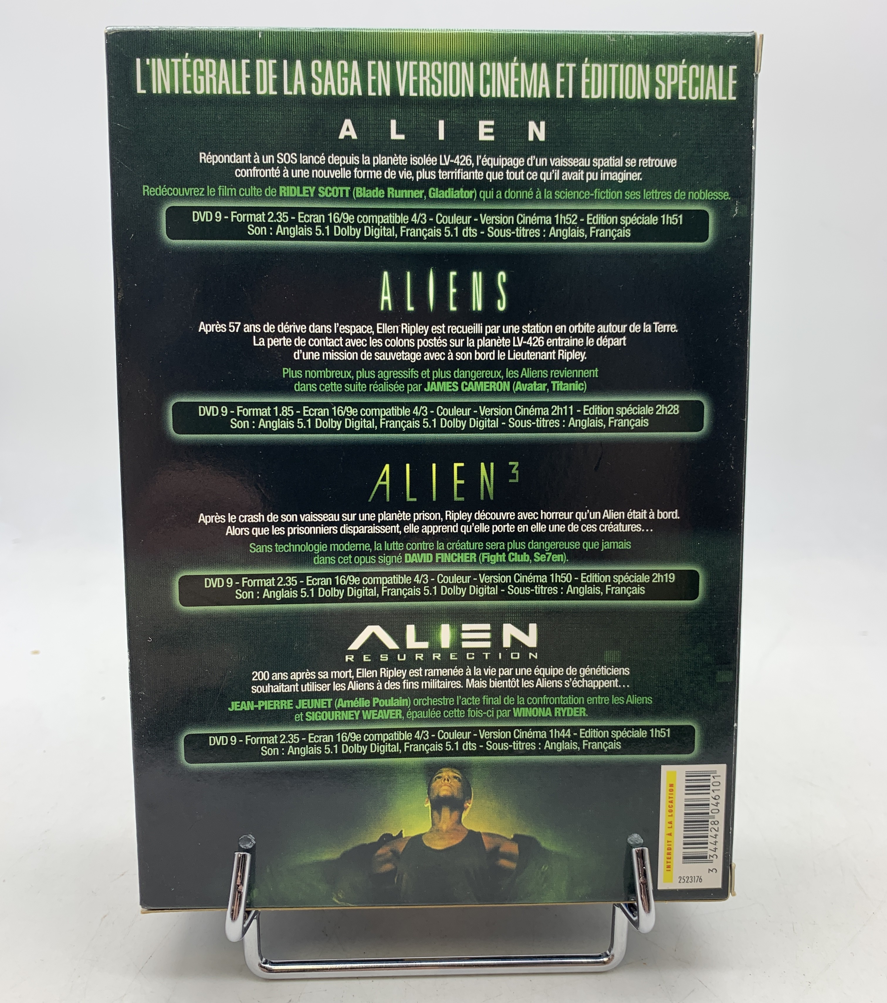 Voir photo 3 de Alien Quadriologie - coffret DVD Alien Quadriologie - coffret DVD Très bon état reconditionné photo 3
