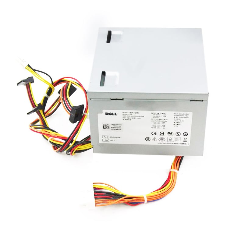 Alimentation PC Dell B255PD-00 255W SATA Dell Optiplex 380 MT 0X472M - Très bon état Très bon état Dell reconditionné disponible sur Pixmania
