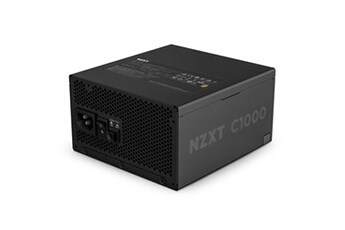 Alimentation PC modulaire C1000 1000W 80 PLUS Gold Noir Bon état NZXT reconditionné disponible sur Darty