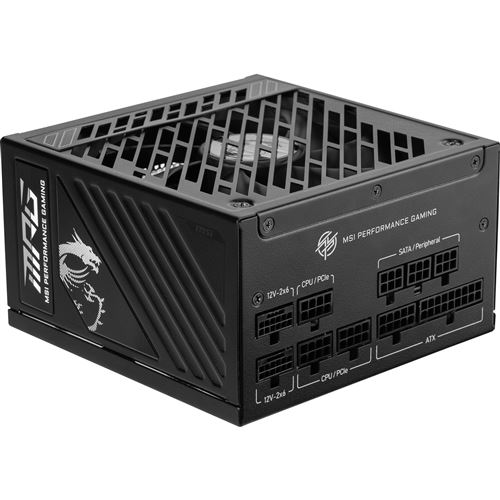 Alimentation PC modulaire MSI MPG A850GS PCIE5 850W 80 PLUS Gold noir État correct - 90,99 € Alimentation PC modulaire MSI MPG A850GS PCIE5 850W 80 PLUS Gold noir État correct MSI reconditionné disponible sur Fnac
