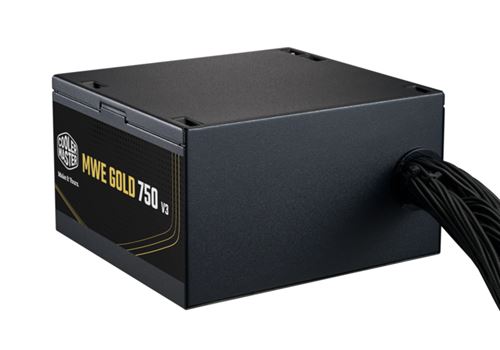 Alimentation PC non modulaire Cooler Master MWE V3 750W 80 PLUS Gold noir État correct Cooler Master reconditionné disponible sur Fnac