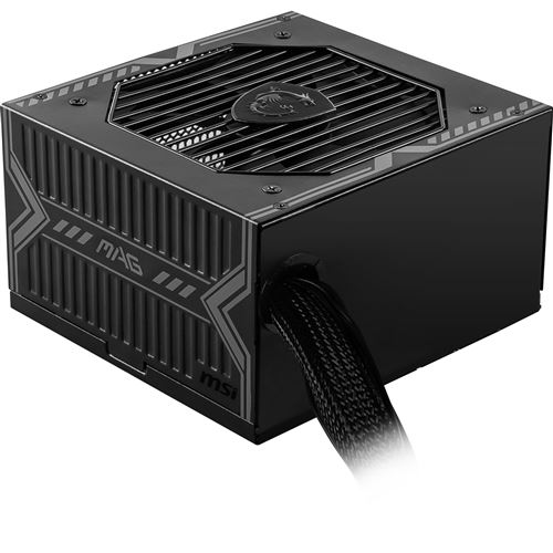 Alimentation PC non modulaire MSI MAG A550BN 550W 80 PLUS Bronze noir État correct MSI reconditionné disponible sur Fnac